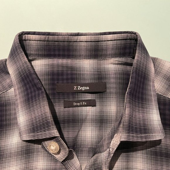 Zegna Button Down Long Sleeve Size M - Picture 2 of 4